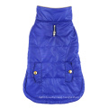 warm Nylon Fabric thickened pocket vest pet jacket